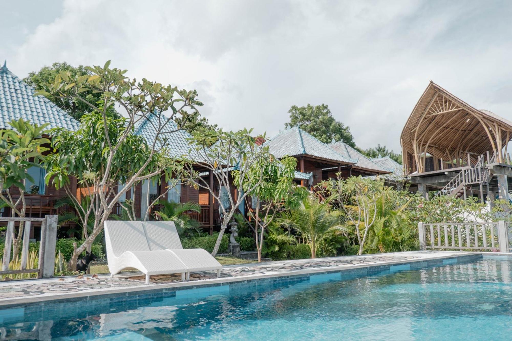 Tawe Ocean Blue Villa Lembongan Exterior foto