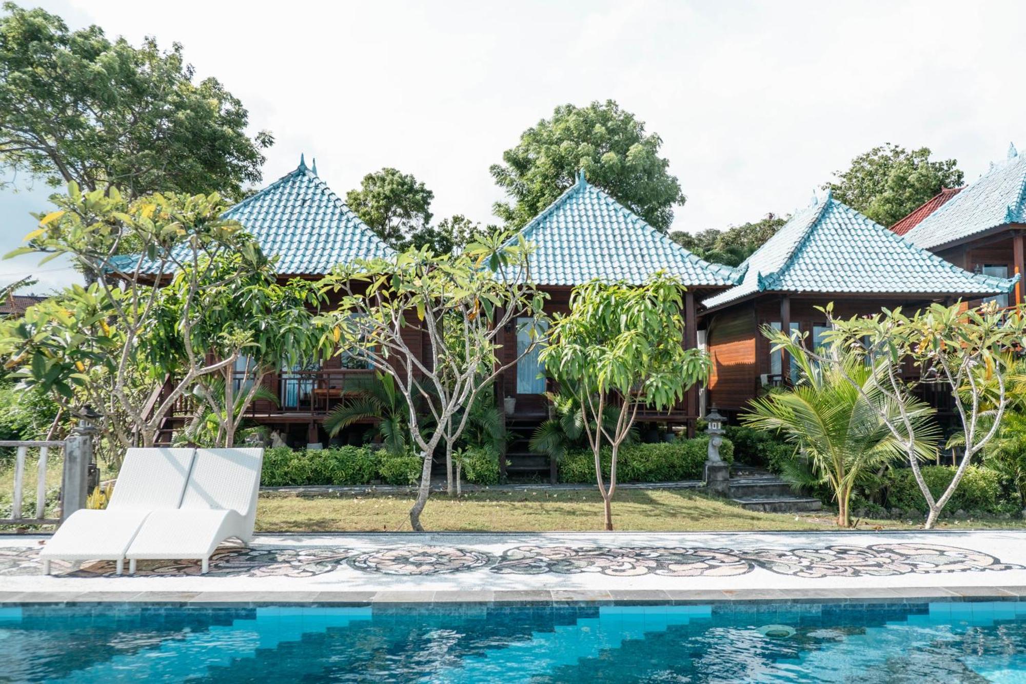 Tawe Ocean Blue Villa Lembongan Exterior foto